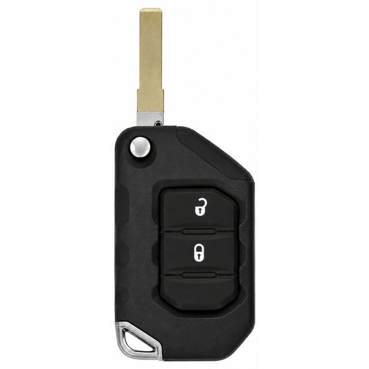 Aftermarket 2 Button Remote Key For Jeep Wrangler
