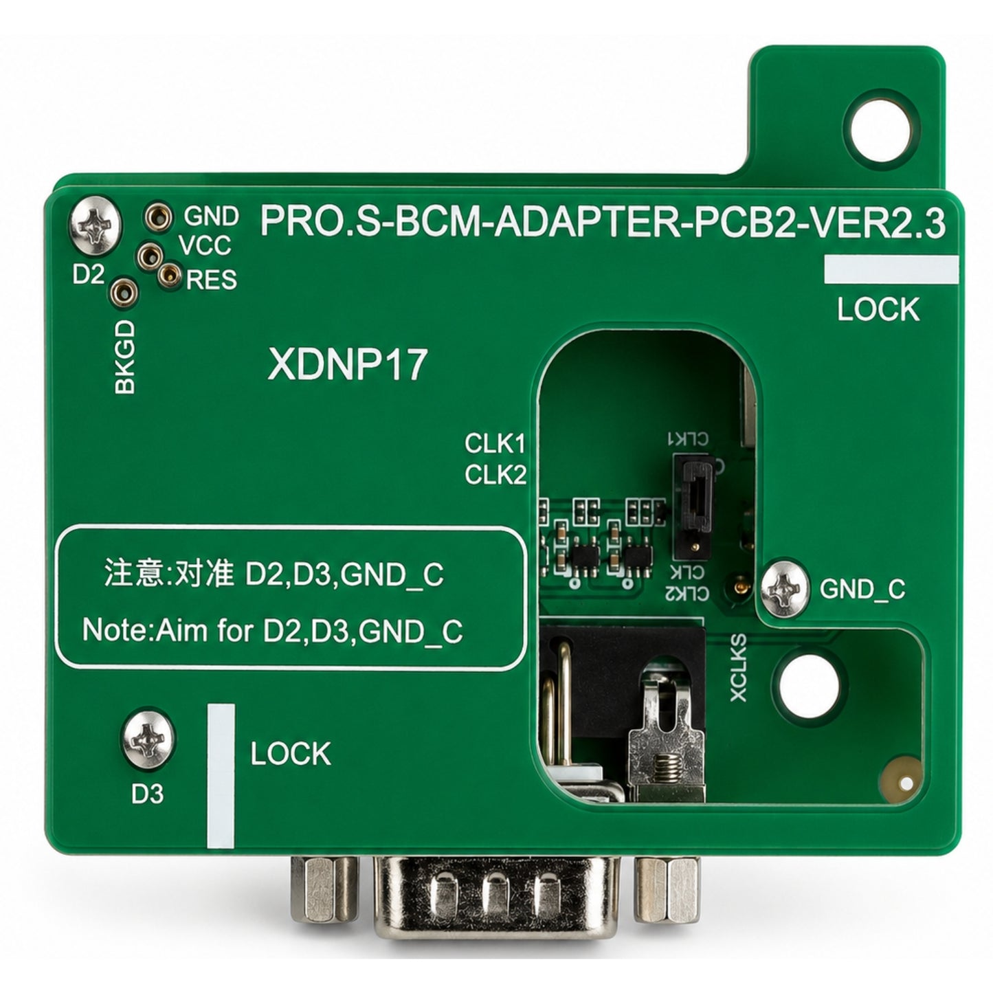 Xhorse Solderless Porsche BCM Adapter for VVDI Mini PROG & Key Tool Plus (XDNP17GL)