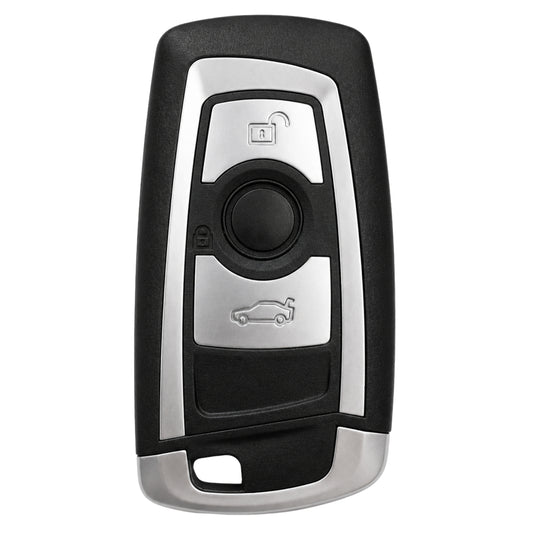 Aftermarket 3 Button Smart Remote Key for BMW (FEM) - Silver, 433Mhz