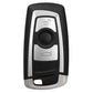 Aftermarket 3 Button Smart Remote Key for BMW (FEM) - Silver, 433Mhz