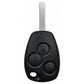 Silca 3 Button Remote Key for Renault / Mercedes / Nissan / Vauxhall - PCF7947 (VA2AR01)