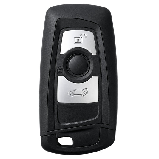 Aftermarket 3 Button Smart Remote Key for BMW (FEM) - Black, 433Mhz