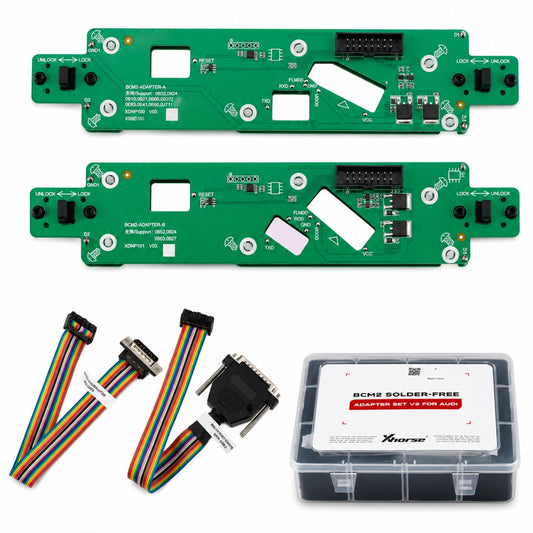Xhorse Audi BCM2 Gen 2 Solder-Free Adapter Set for Key Tool Plus, MULTI-PROG and MINI PROG (XDNPA2GL)
