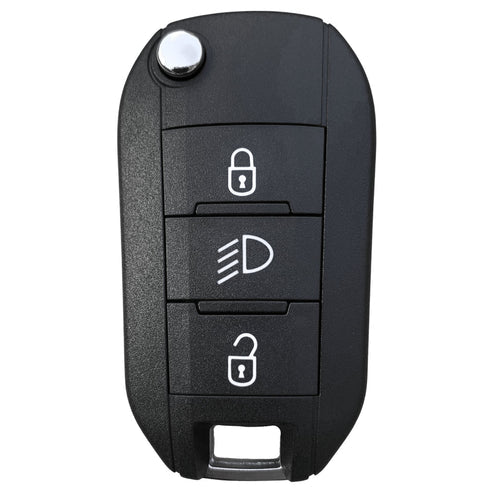 3 Button HU83 PSA Style Flip Key Case to suit Xhorse & Aftermarket PCB's