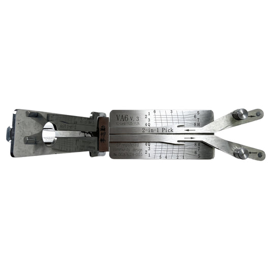 VA6 Original Lishi 2-in-1 Pick & Decoder