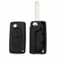 HU83 2 Button Key Case (No Battery Contact)