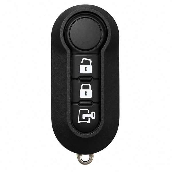 OEM 3 Button Remote Key For Iveco Daily - White Buttons (Magneti Marelli)