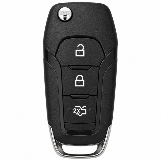 Aftermarket 3 Button Remote Key to suit all Ford ID47 Flip Key Systems