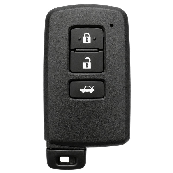 Aftermarket 3 Button Smart Remote Key Case For Toyota