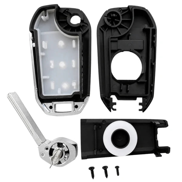 3 Button HU83 PSA Style Flip Key Case to suit Xhorse & Aftermarket PCB's