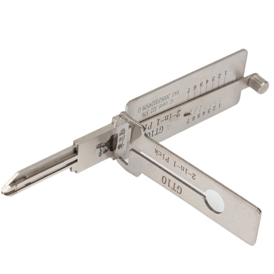 GT10 Original Lishi 2-in-1 Pick & Decoder