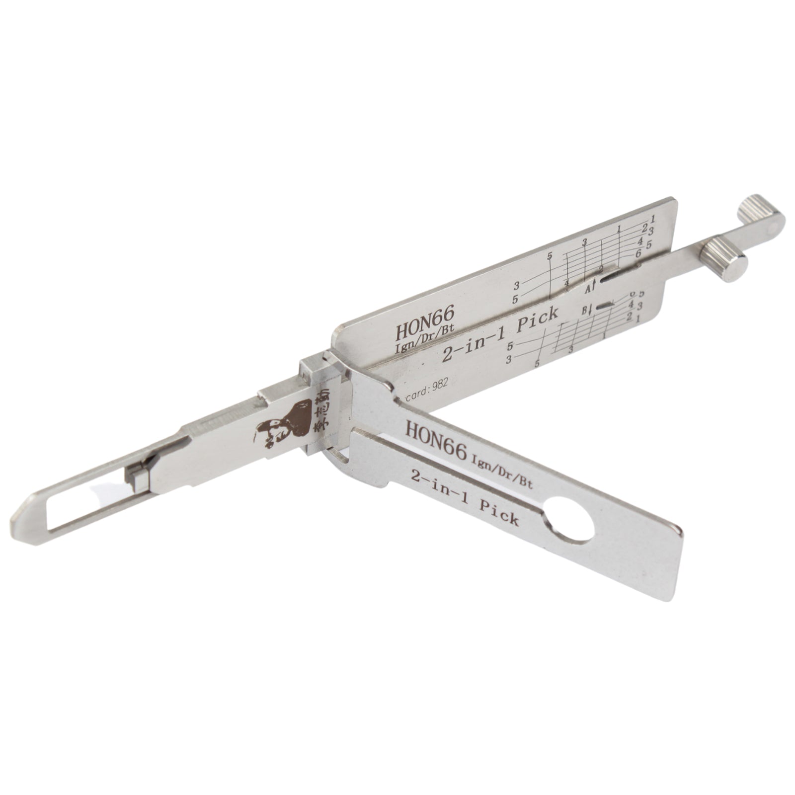 Lishi Key Decoder HON66 Original Lishi 2-in-1 Pick & Decoder – Key Library