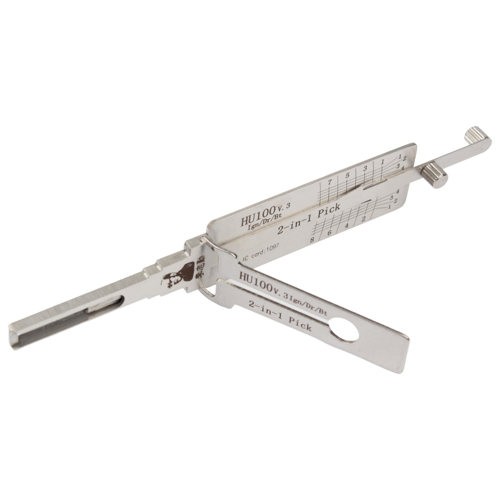 HU100OriginalLishi2-in-1Pick&Decoder