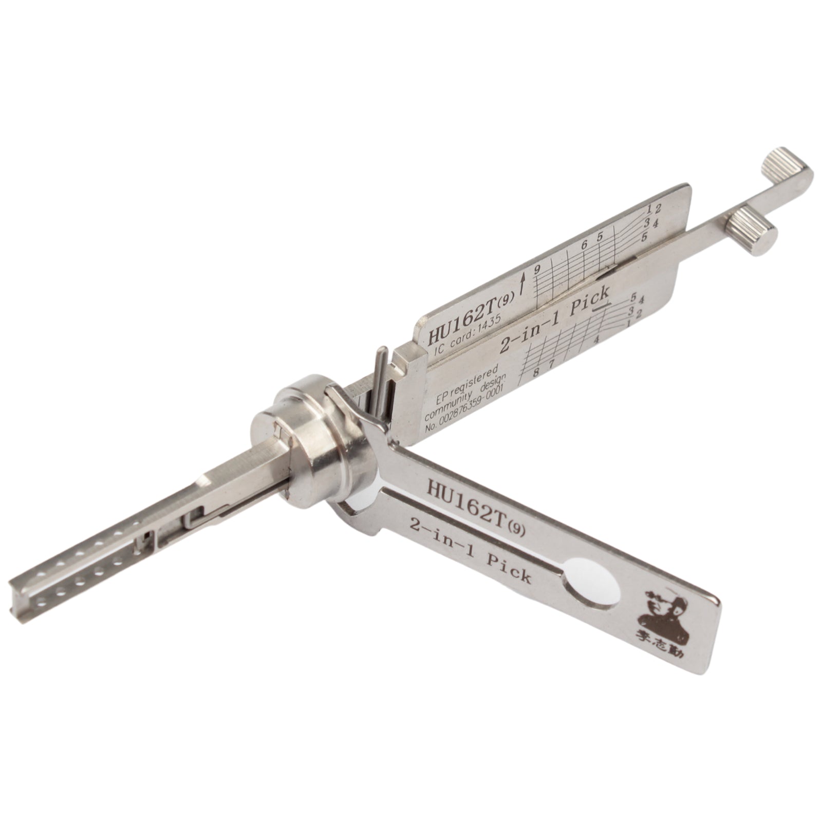 Lishi Key Decoder HU162T (9 Cut) Original Lishi 2-in-1 Pick & Decoder – Key Library