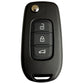 3 Button NSN14 Renault Flip Key Case For Newer Style PCB Boards