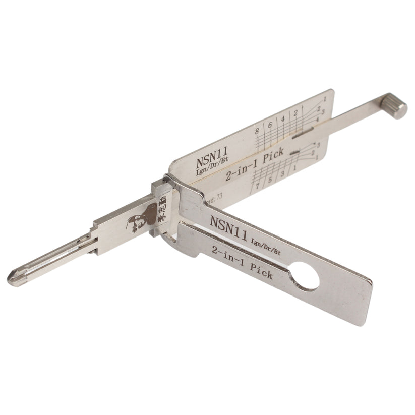 Lishi Key Decoder NSN11 Original Lishi 2-in-1 Pick & Decoder – Key Library