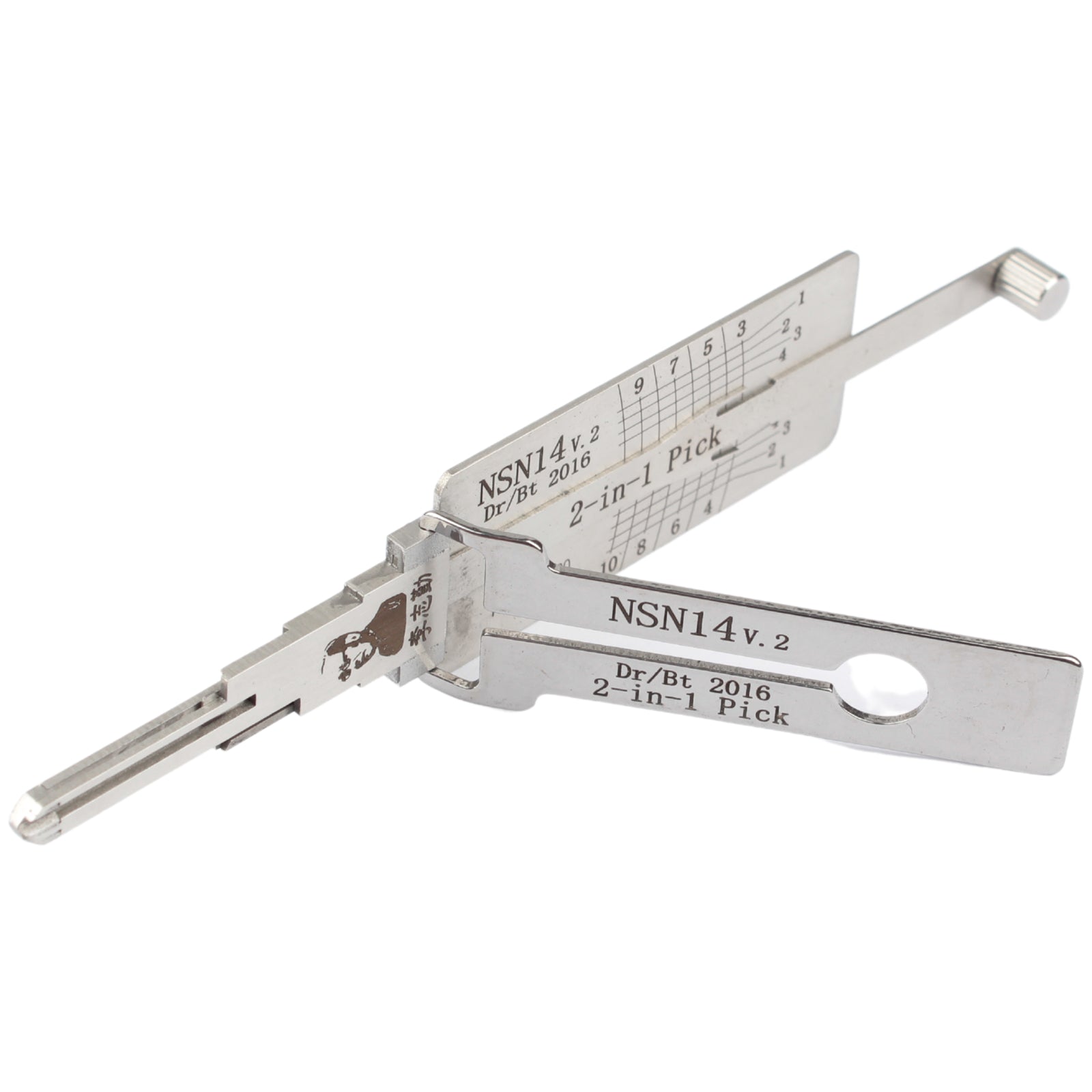 Lishi Key Decoder NSN14 Original Lishi 2-in-1 Pick & Decoder – Key Library