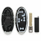 Aftermarket 5 Button Smart Remote Key Case for Hyundai