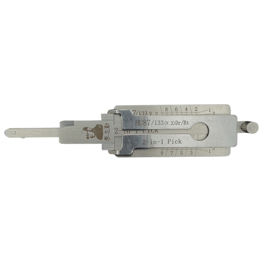 HU87 / HU133 Original Lishi 2-in-1 Pick & Decoder