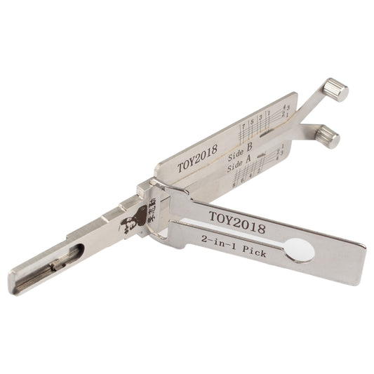 TOY2018 (For Toyota Smart Key Systems) Original Lishi 2-in-1 Pick & Decoder