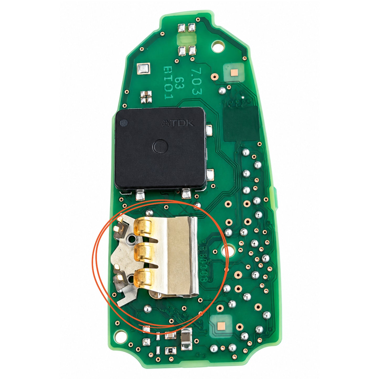 3 Button Smart Key Case for Audi 5D systems (8Y0)
