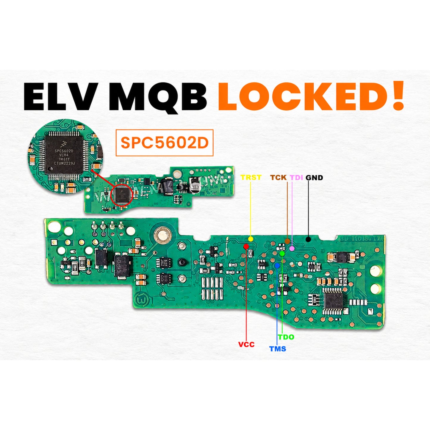 VAG MQB 3Q ESL/ELV Steering Lock Emulator for VW Passat B8, Skoda Octavia & SEAT
