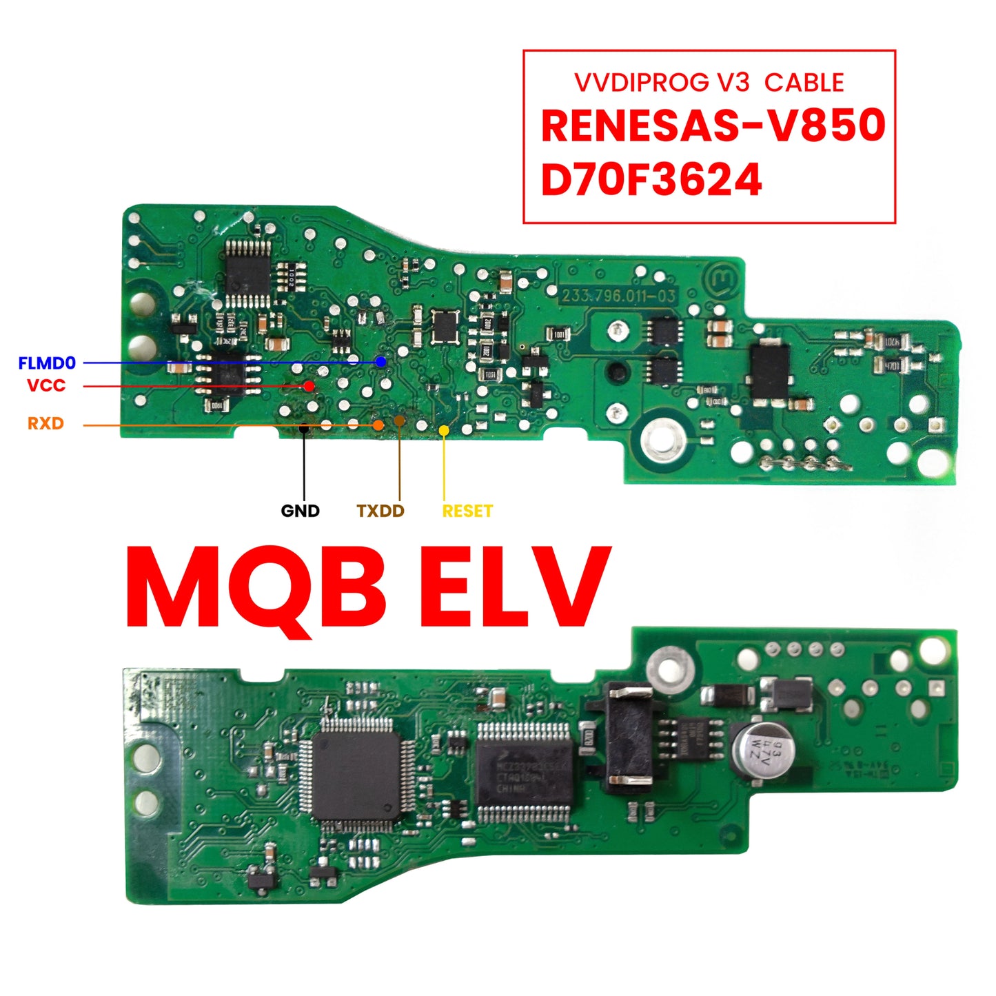 VAG MQB 3Q ESL/ELV Steering Lock Emulator for VW Passat B8, Skoda Octavia & SEAT
