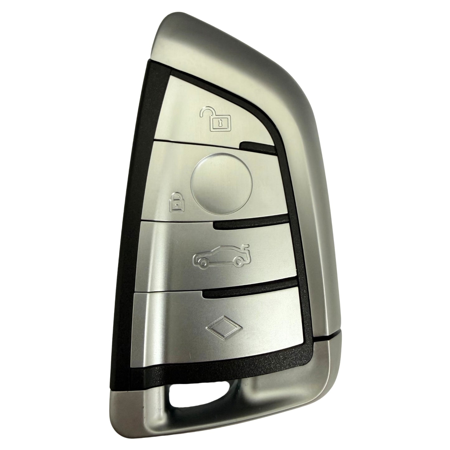 4 Button Smart Remote Key Case for BMW (FEM / BDC / G Series) - Silver