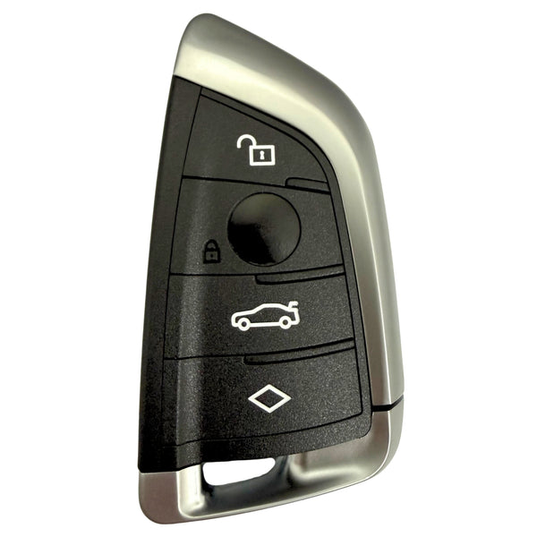 4 Button Smart Remote Key Case for BMW (FEM / BDC / G Series) - Black