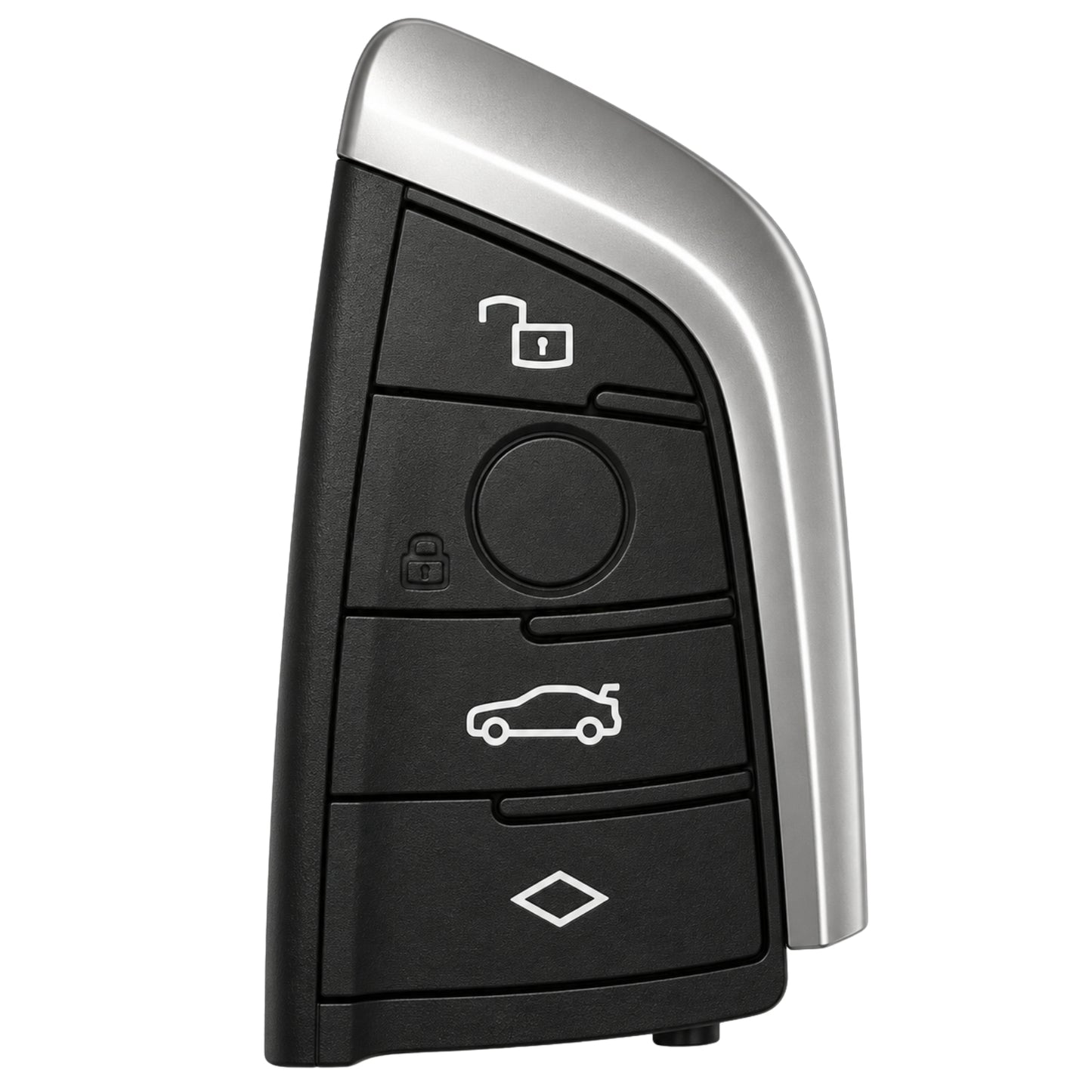 OEM 4 Button Smart Remote Key for BMW (G Series) - Black, 433Mhz
