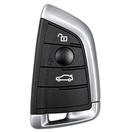 Aftermarket 3 Button Smart Remote Key for BMW F Series - 868Mhz (Black buttons)
