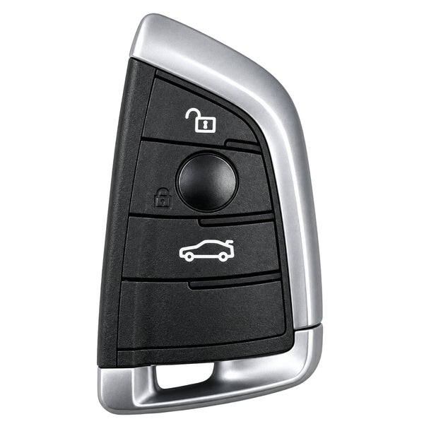 3 Button Smart Remote Key Case for BMW (FEM / BDC / G Series) - Black