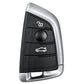 3 Button Smart Remote Key Case for BMW (FEM / BDC / G Series) - Black