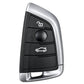 Aftermarket 3 Button Smart Remote Key for BMW F Series - 868Mhz (Black buttons)