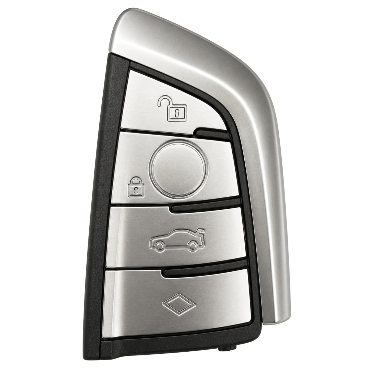 OEM 4 Button Smart Remote Key for BMW (G Series) - Silver, 433Mhz