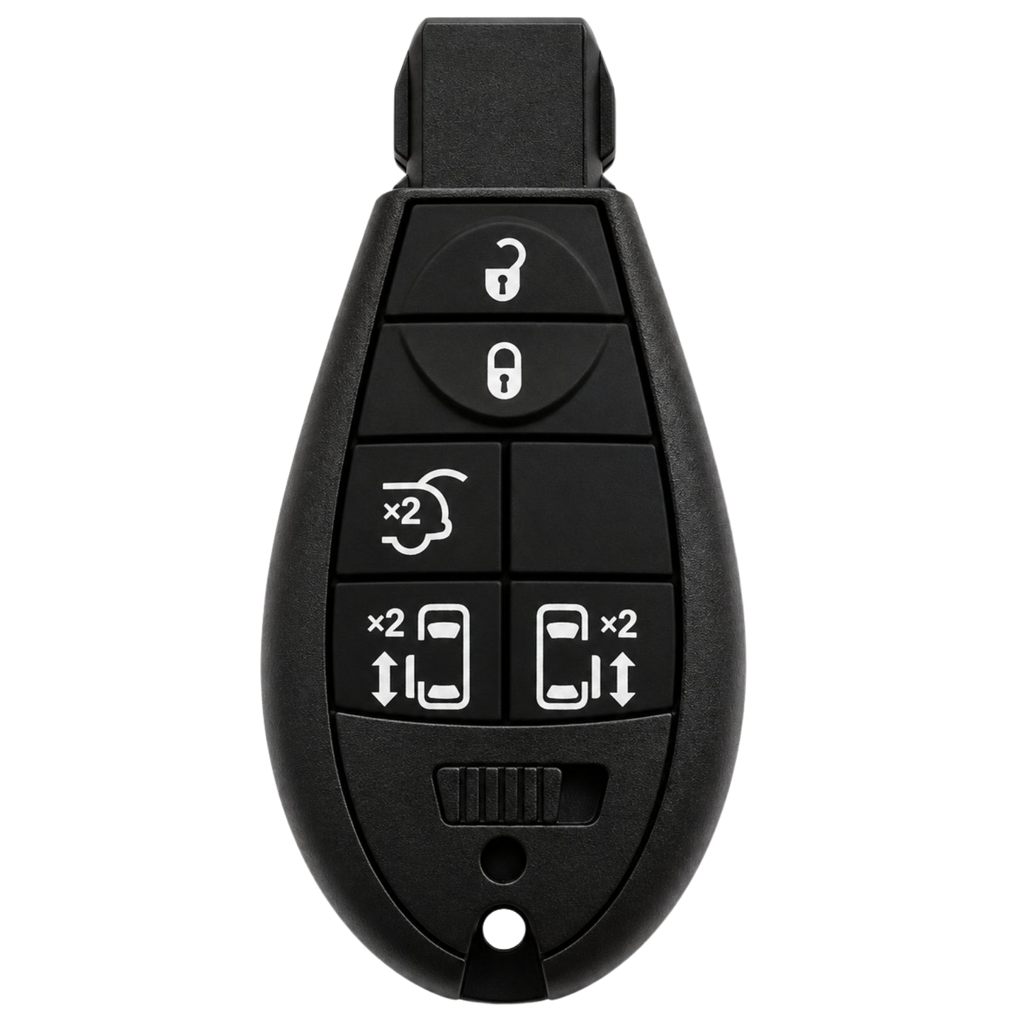 Aftermarket 5 Button Fobik Remote Key For Chrysler