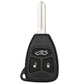 Aftermarket 3 Button Remote Key for Chrysler 300C