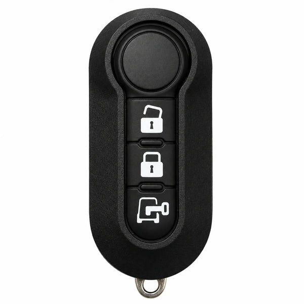 Aftermarket 3 Button Remote Key For Iveco Daily - White Buttons (Magneti Marelli)
