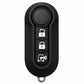 Aftermarket 3 Button Remote Key For Iveco Daily - White Buttons (Magneti Marelli)