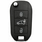 OEM 3 Button Remote Key for Toyota ProAce ID4A (2016 +)