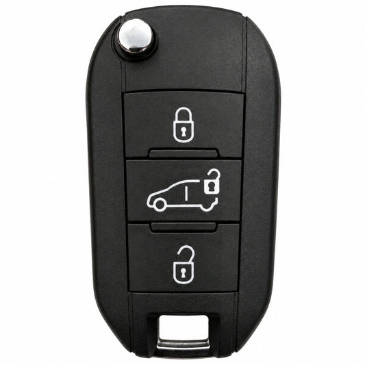 Aftermarket 3 Button Remote Key for Citroen Berlingo (2019 +)