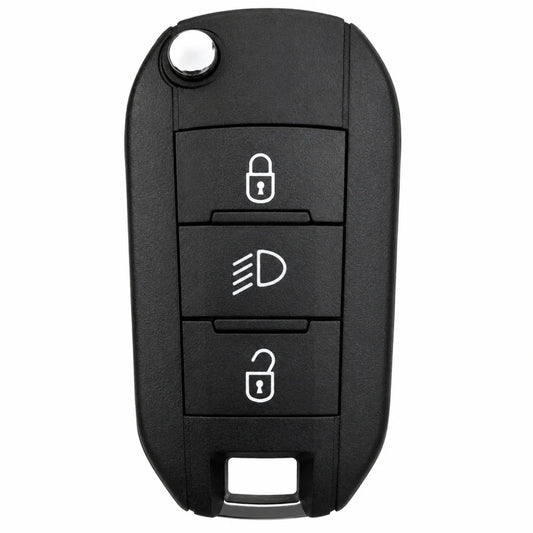 Aftermarket 3 Button Remote Key for Peugeot 3008 / 208 / 2008 (2017 +)