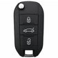 Aftermarket 3 Button Remote Key for Citroen C4 Catcus (4A - ID51)