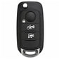 OEM 3 Button Remote Flip Key For Fiat Ducato / Citroen Relay / Peugeot Boxer (2024+ )