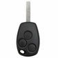 Aftermarket 3 Button ID46 Remote Key For Renault, Vauxhall & Nissan (Original chip)
