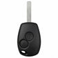 Aftermarket 2 Button ID46 Remote Key For Renault, Vauxhall & Nissan (Original chip)