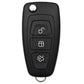 OEM 3 Button ID63 Remote Key for Ford Focus / Mondeo / C-Max With Key Blade