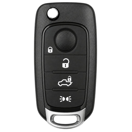 OEM 4 Button Remote Key For Fiat Tipo / 500X / Egea