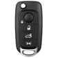 OEM 4 Button Remote Key For Fiat Tipo / 500X / Egea