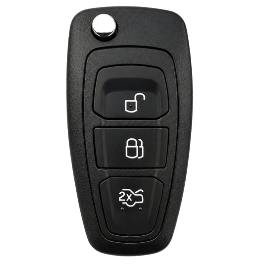 Aftermarket 3 Button ID63 Remote Key for Ford Focus / Mondeo / C-Max (With XT27 Super Chip)